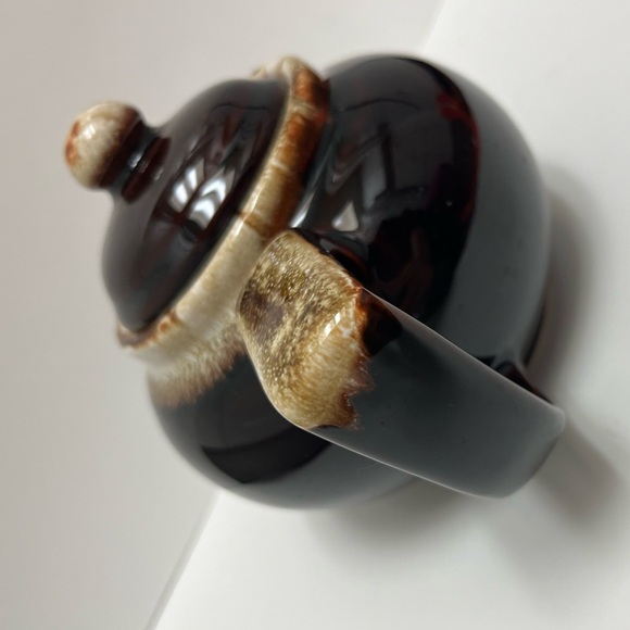 Donating soon ♥️🙏🏽 Pfaltzgraff ⚜️🤎⚜️ “Gourmet Brown" Drip Glaze Tea Pot - Picture 5 of 10